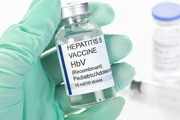 Hepatitis B image - vaccine bottle