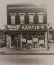 22nd and Central Ave. in Dubuque - 1954