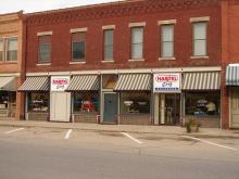 Image of Prophetstown, Illinois Hartig Drug store.  2012